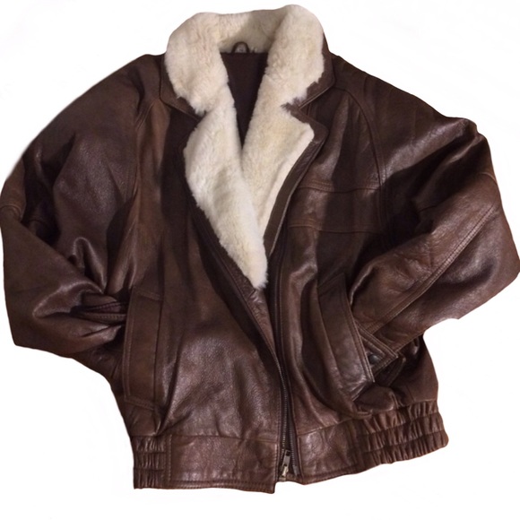 Korean Jackets & Blazers - 🎯💣Leather Jacket-ALL leather Cuff@Waistband Snug